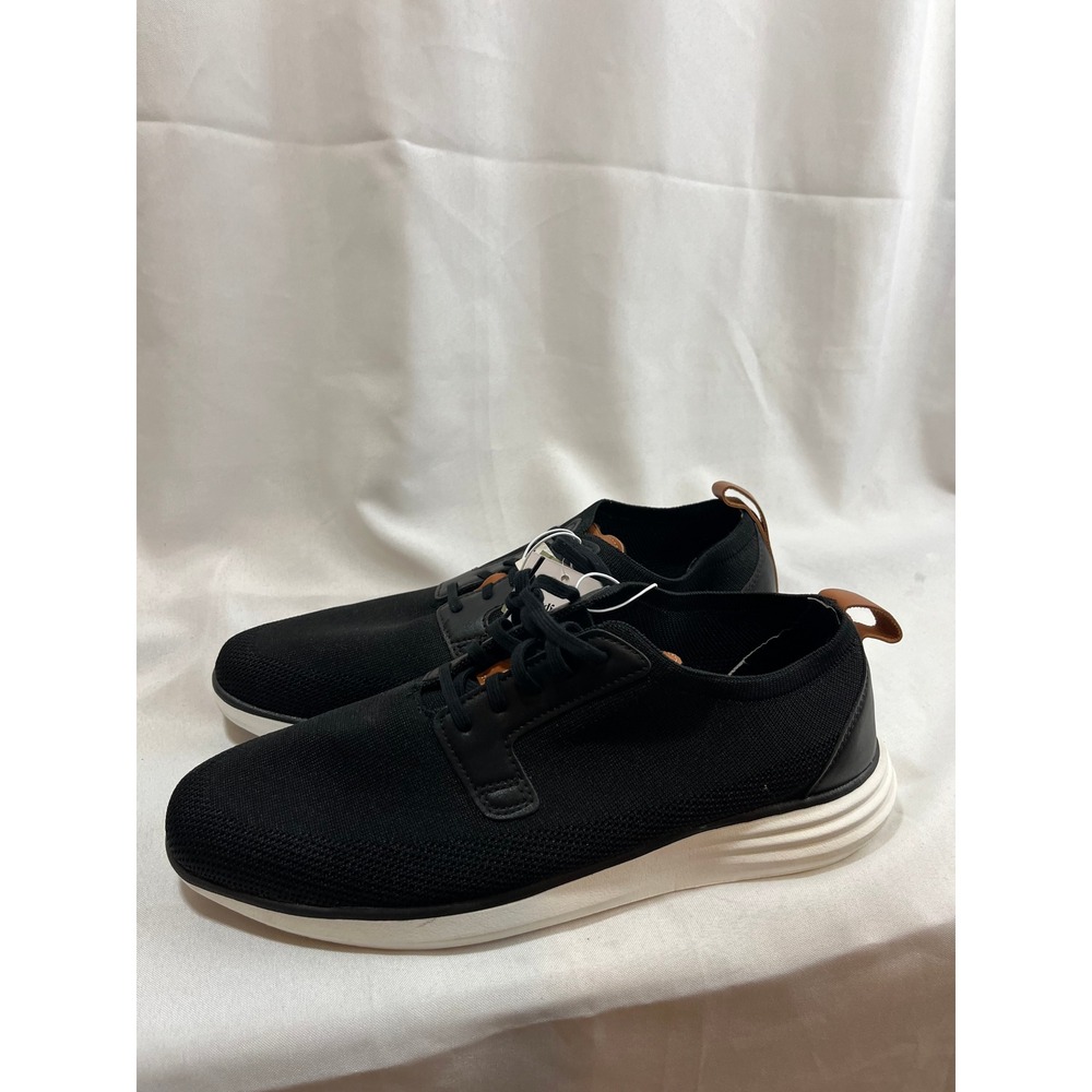 Goodfellow &‎ Co Mens Knit Sneakers Black Lace Up Casual Shoes Size 12 098006027